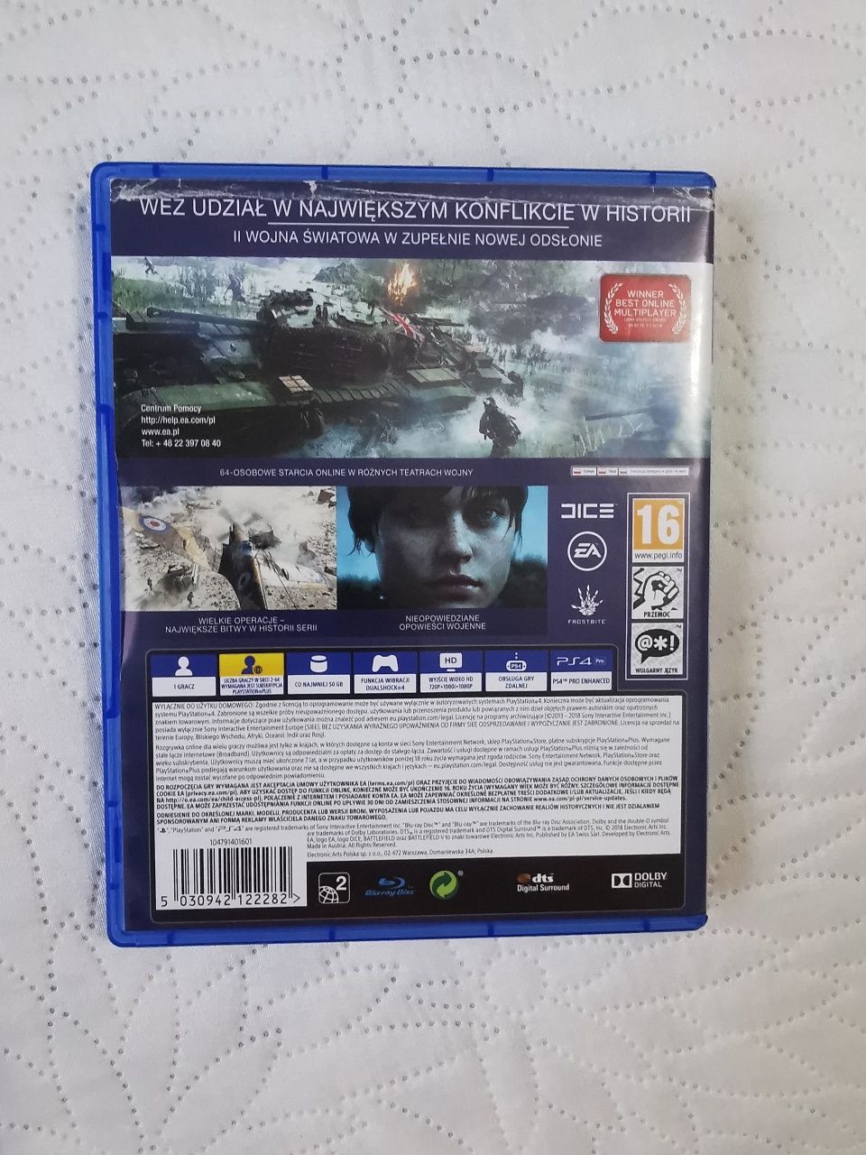 Gry na konsole PS4/PS5 Battlefield 5 PL