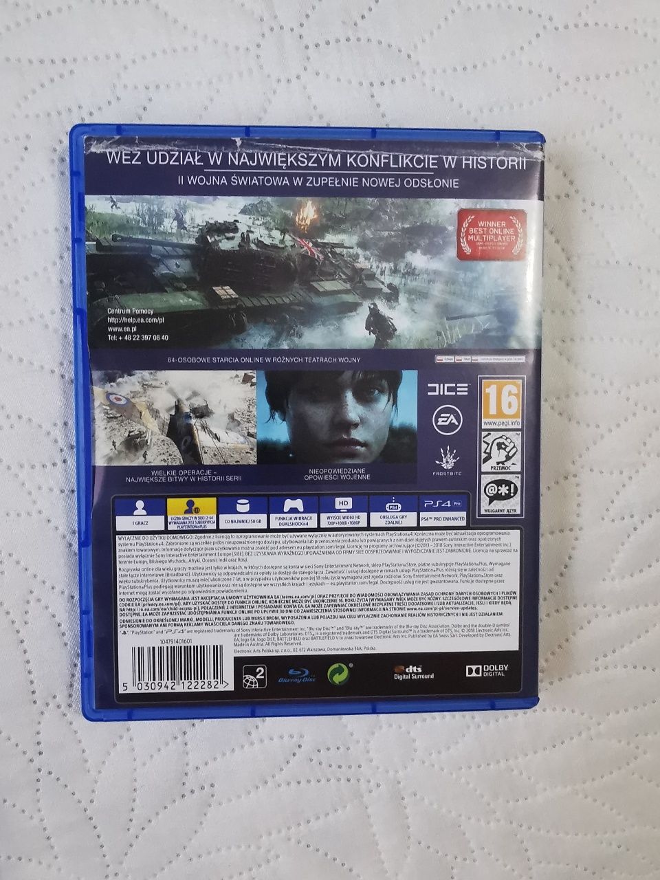 Gry na konsole PS4/PS5 Battlefield 5 PL