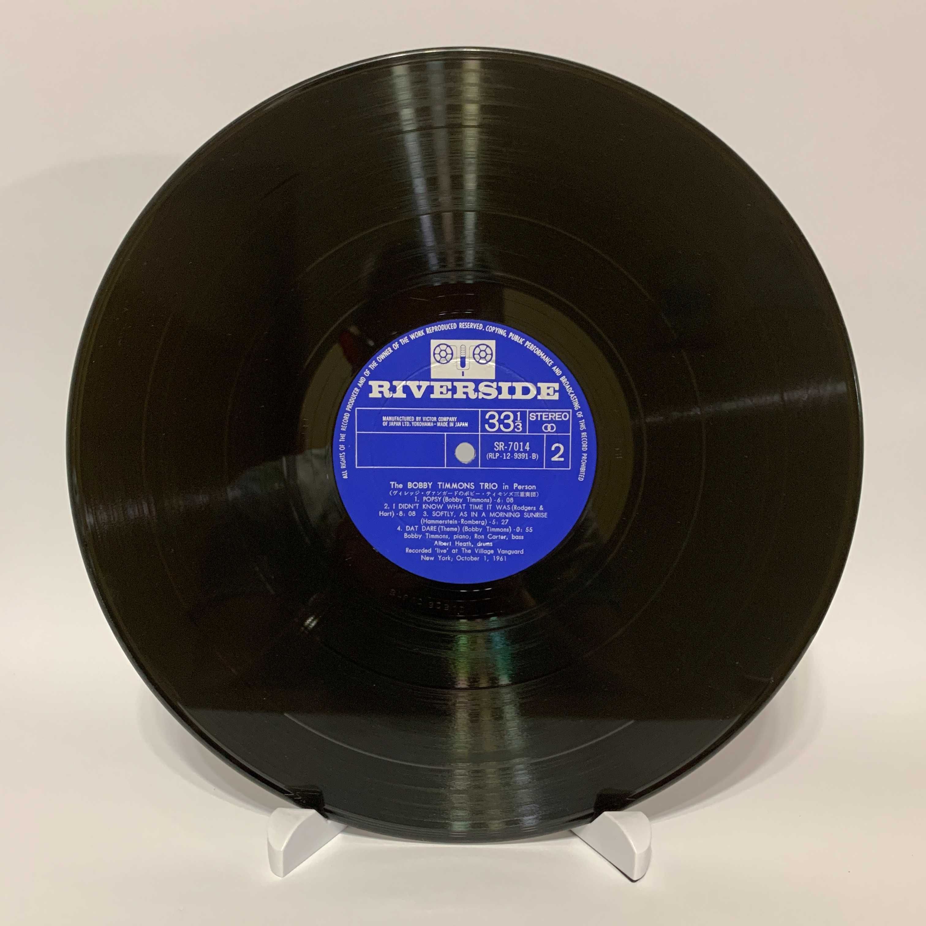 Vinyl Вініл Платівка Джаз Jazz Bobby Timmons In Person 1st Japan