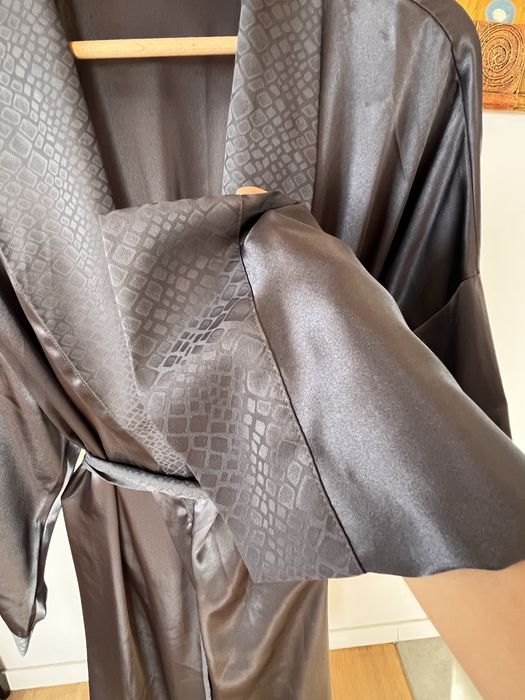 Szary Szlafrok, Idealny na Każdą Porę Roku, rozmiar uniwersalny