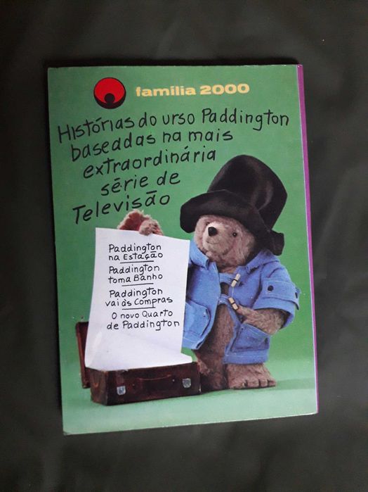 livro paddington, português antigo raro, vintage