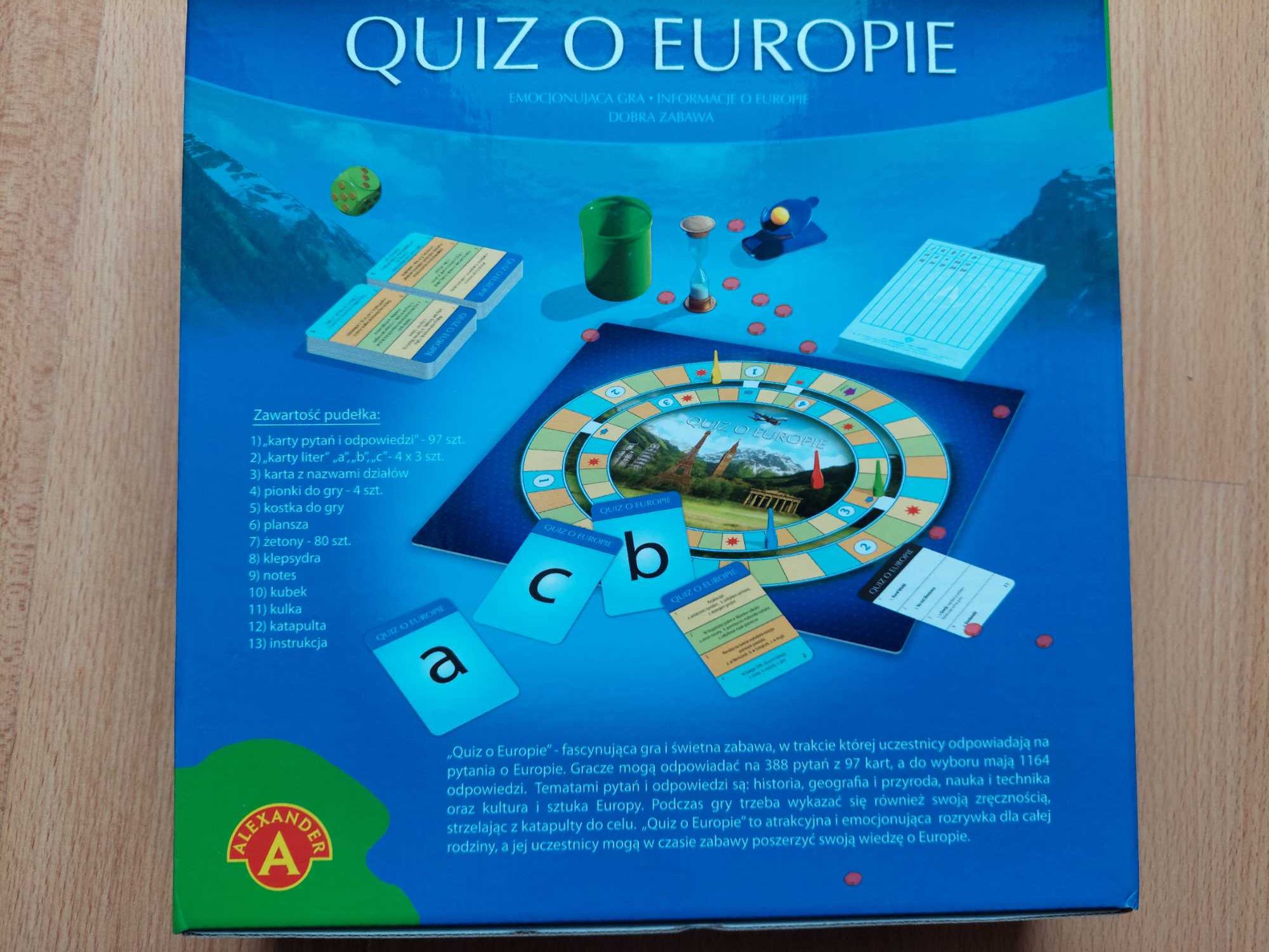 Quiz o Europie – gra edukacyjna - Aleksander