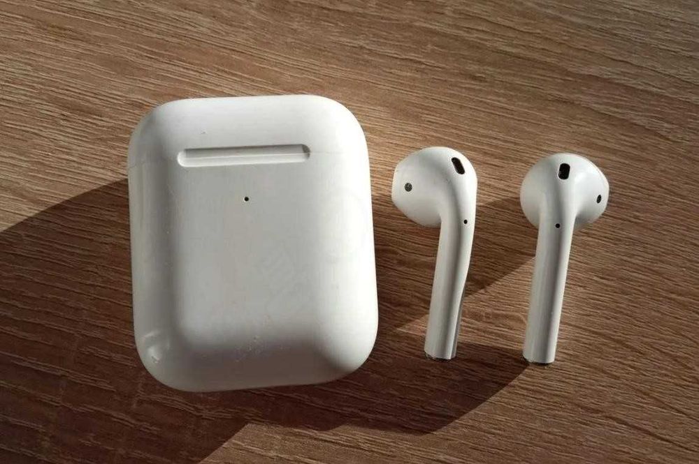 Навушники аірподс 2 FULL. + чохол