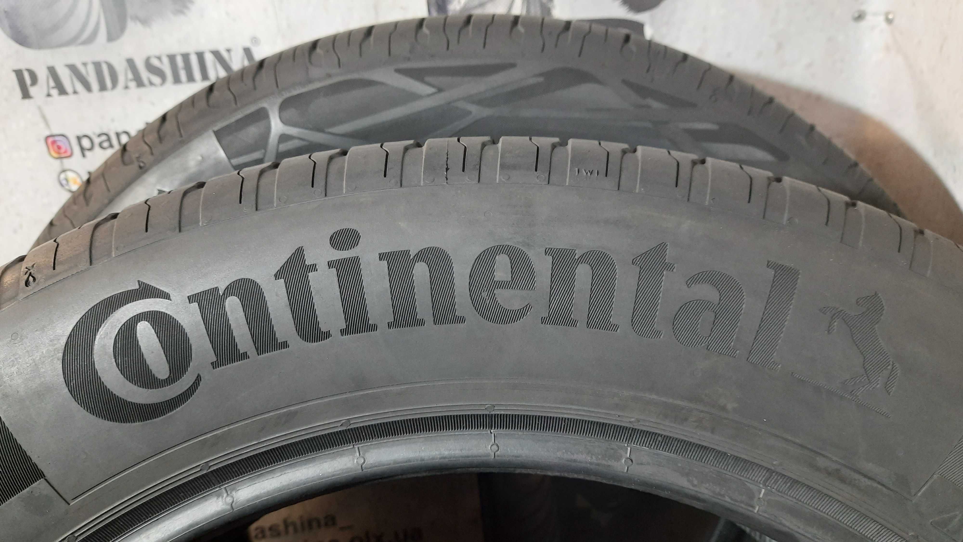 Шини 6,5мм 235/55 R18 CONTINENTAL EcoContact 6 б/у літо склад