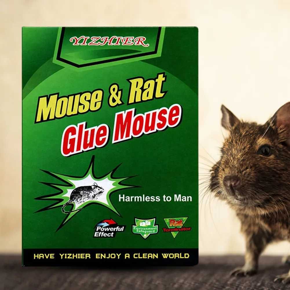 Łapka na myszy pułapka mocny lep na myszy myszołapka na szczury ZESTAW