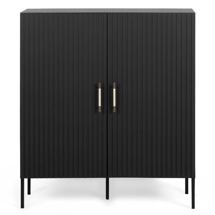 ZZ2093 - Sally witryna, czarna 108cm