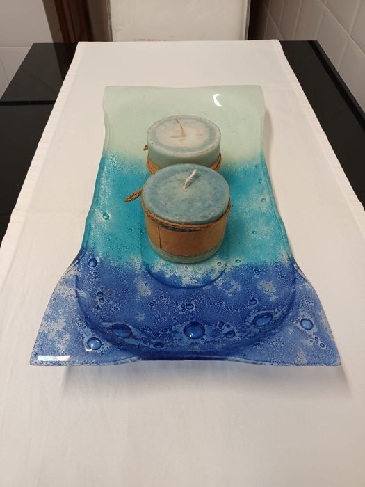 Travessas em vidro (novas)