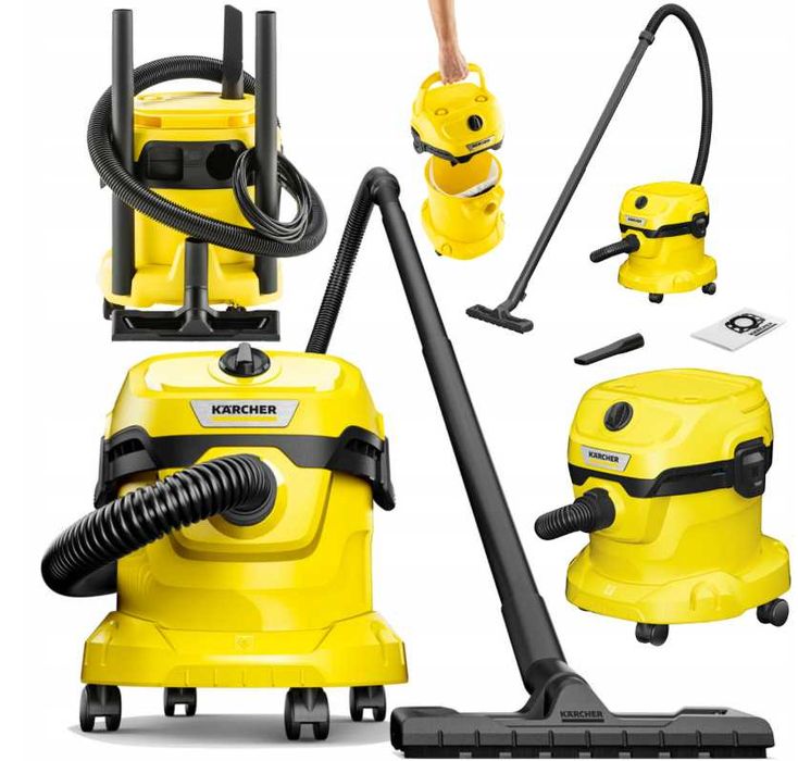 Пилосос Karcher WD 2 Plus для дому гаража