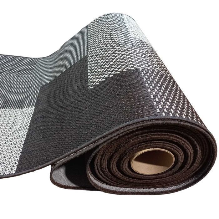 Ковровая дорожка безворсовая на резиновой основе для кухни и ванной