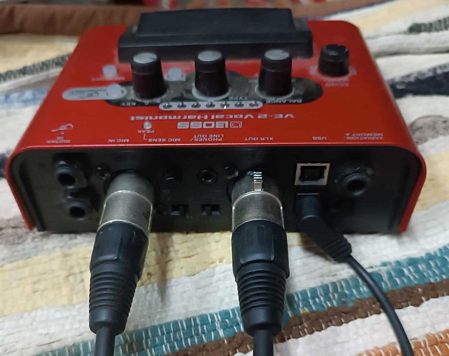 BOSS VE-2 Vocal Harmonist como novo