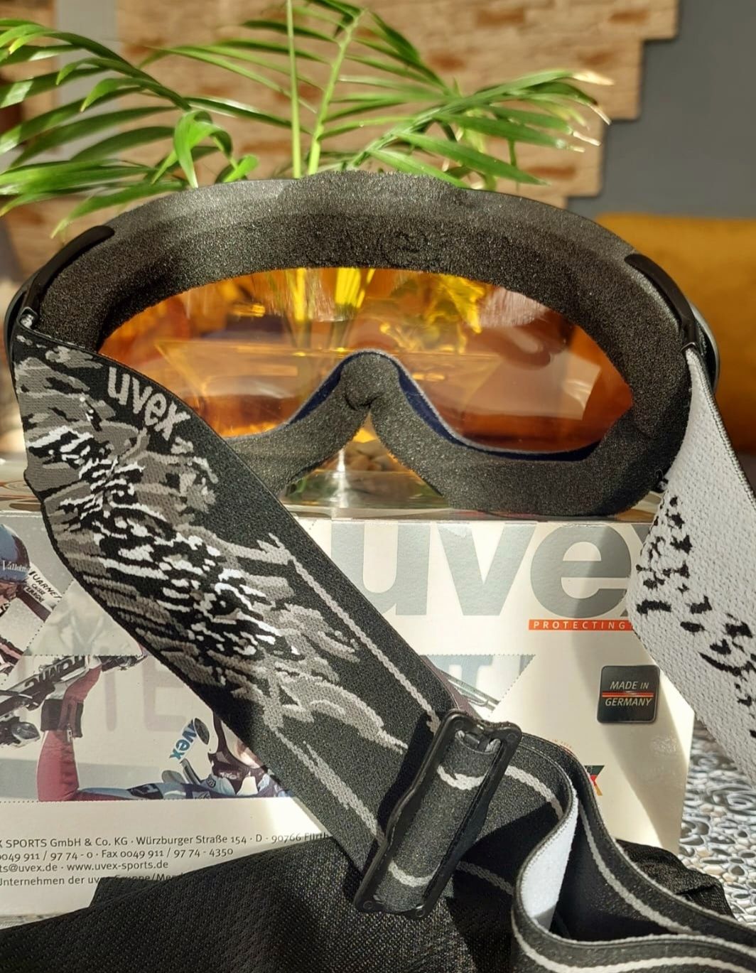 Gogle narciarskie UVEX supervision, optical comanche