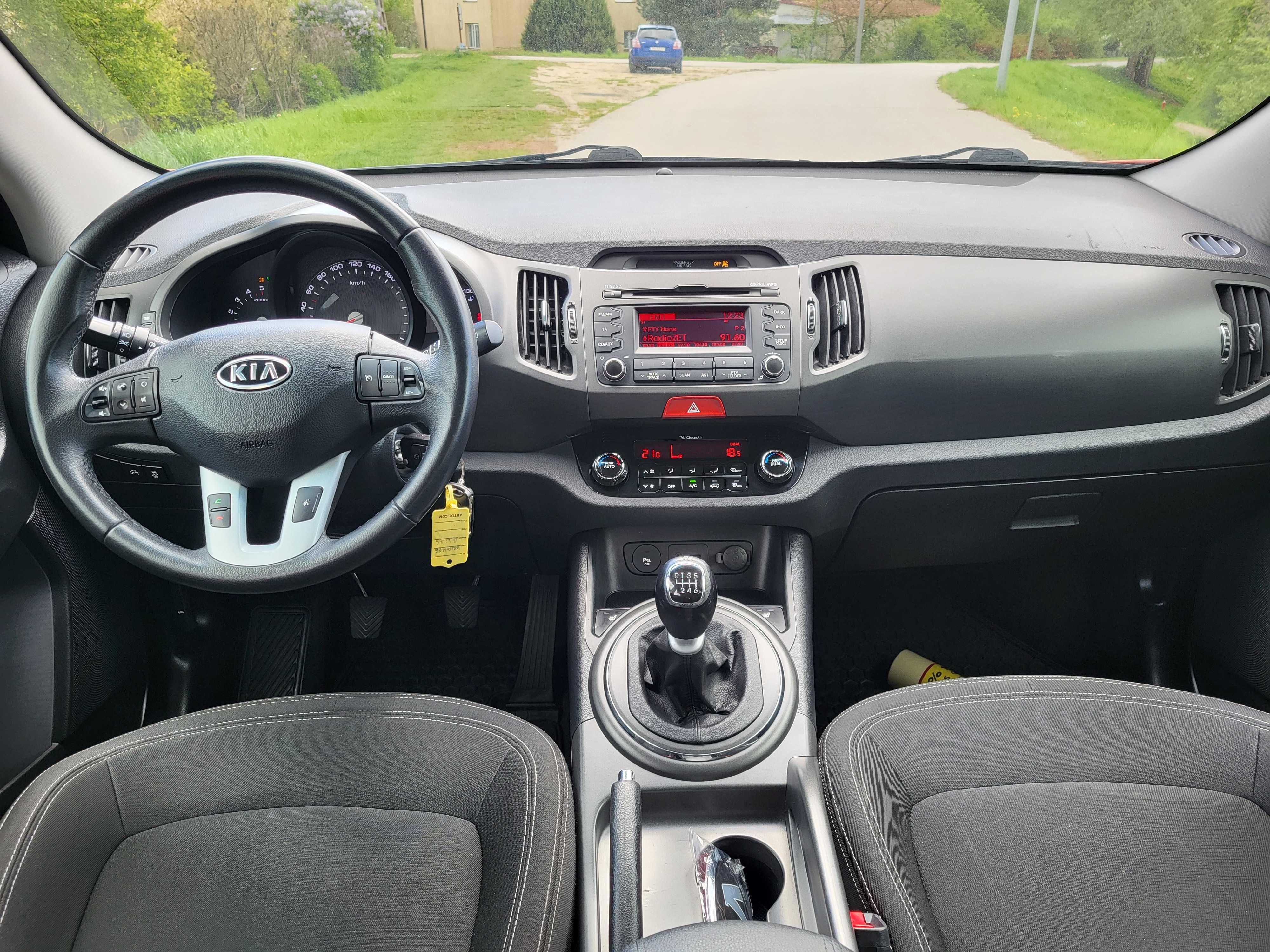 Kia Sportage SL 2011r 1.7D 115Km Oryginał Przebieg Ładna i Zadbana