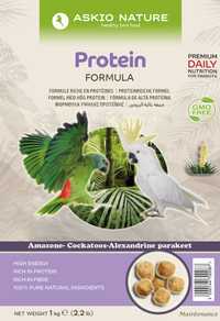 Granulat dla papug  Proteiny 1 kg Amazonka, Kakadu