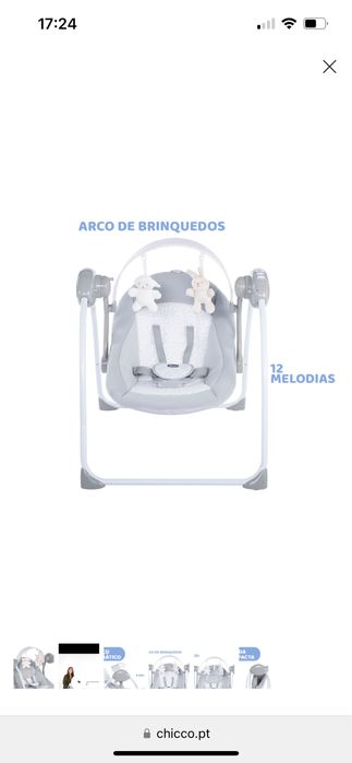 Espreguiçadeira Chicco