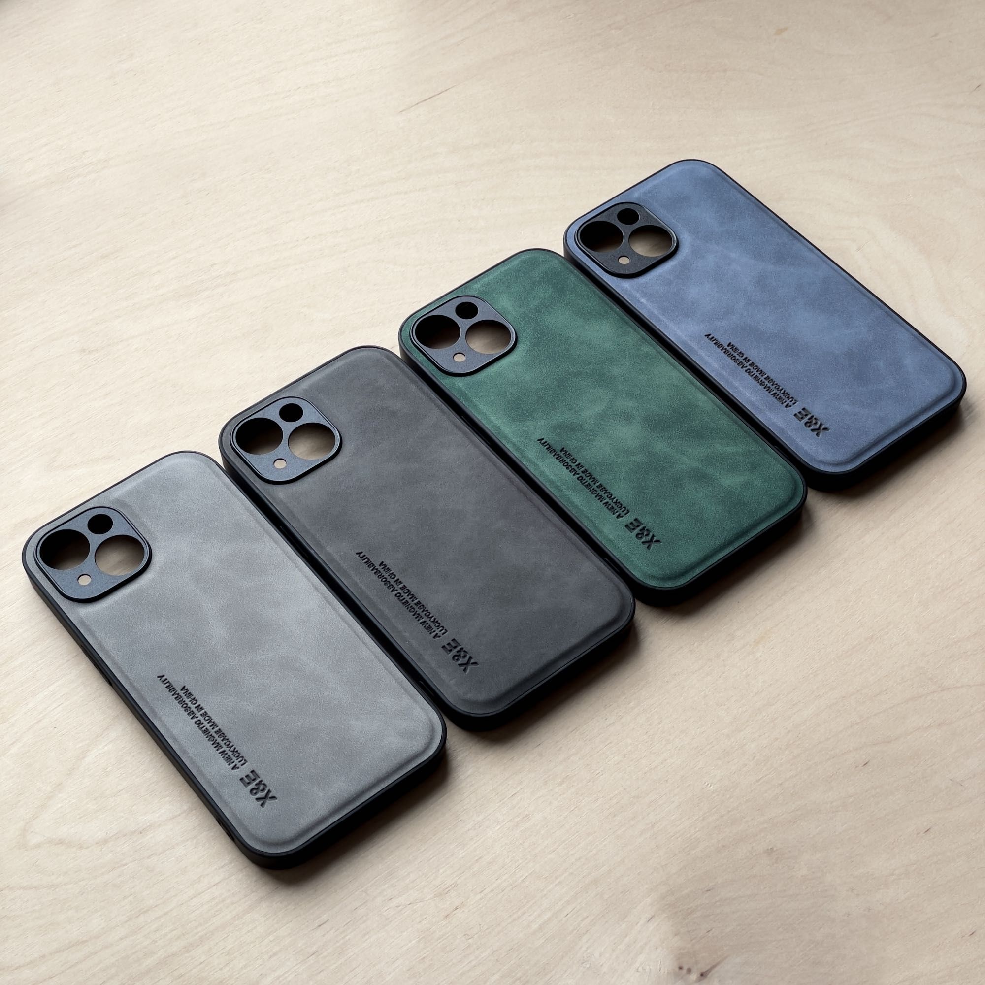 Нубуковий чохол на iPhone 7 та інші 11·12–Чехол для айфон–Cases