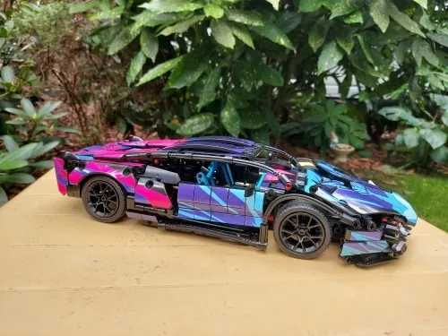 Lamborghini Sian Cyberpunk - Klocki Lepin Technic + GRATIS