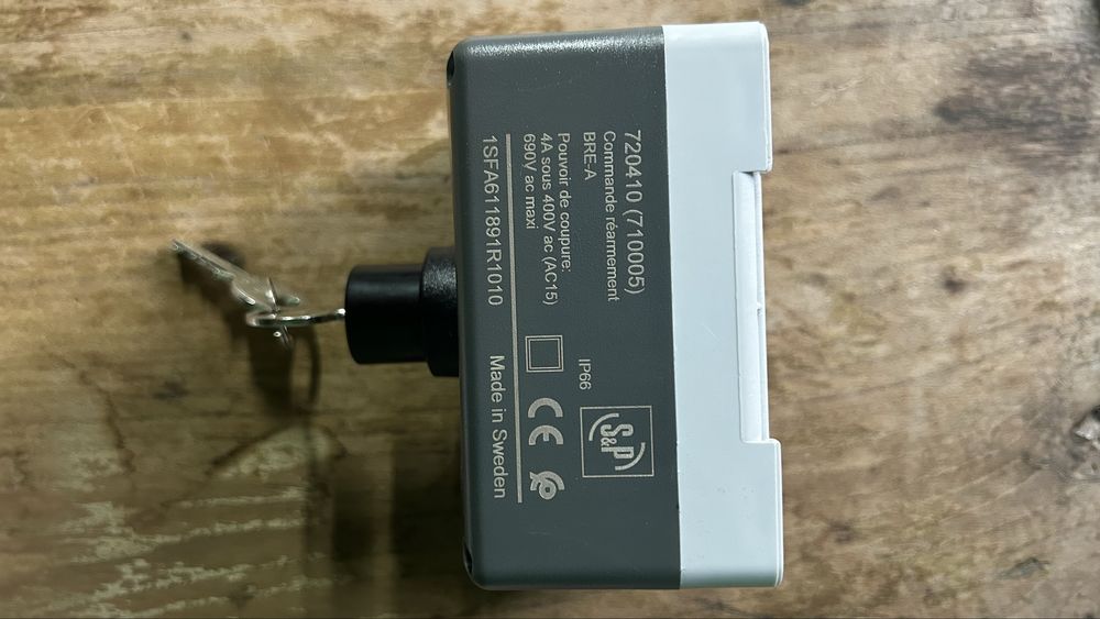 Comando de rearmamento de ventilação