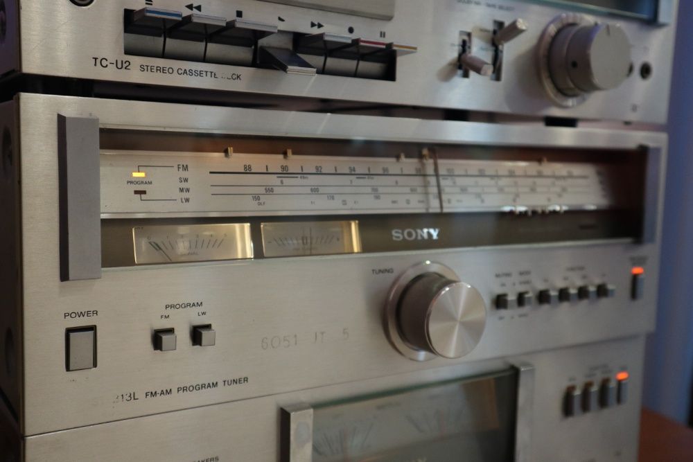 Wieża Sony Vintage Wzmacniacz Tuner Deck Na prezent