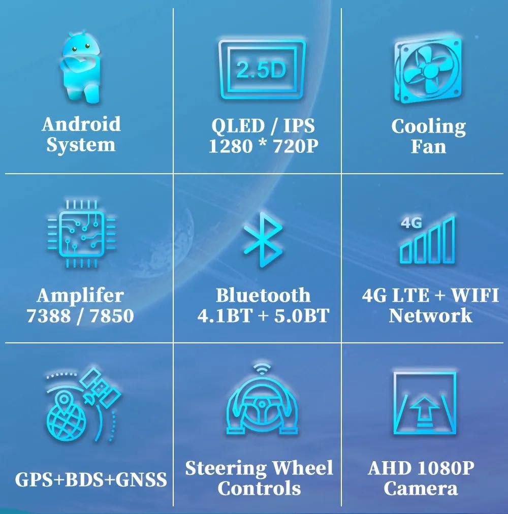Auto Radio Golf 6 *Android * Ano 2008 a 2016