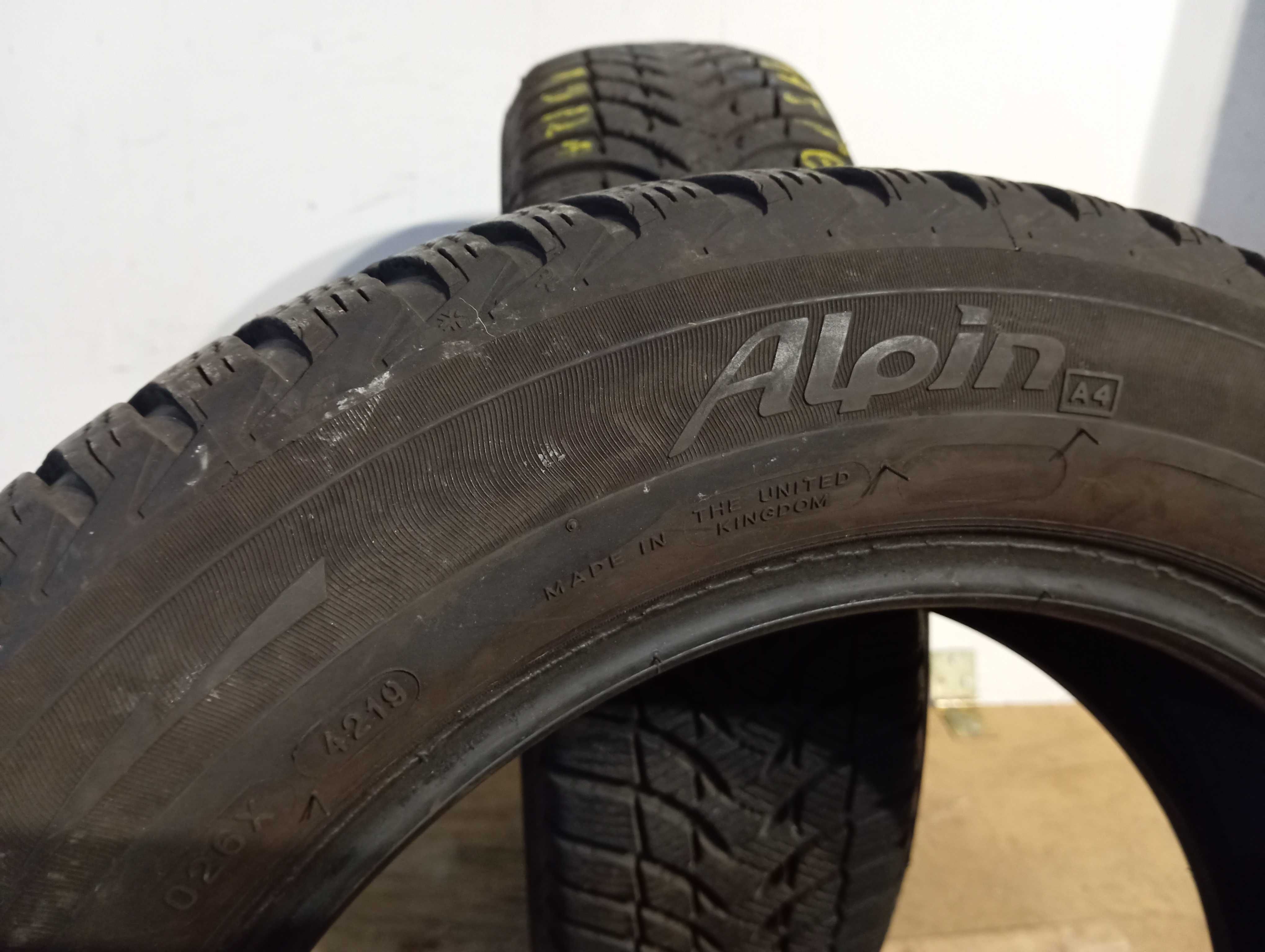 2x 175/65 R15 84T Michelin Alpin A4 21/19r 6mm