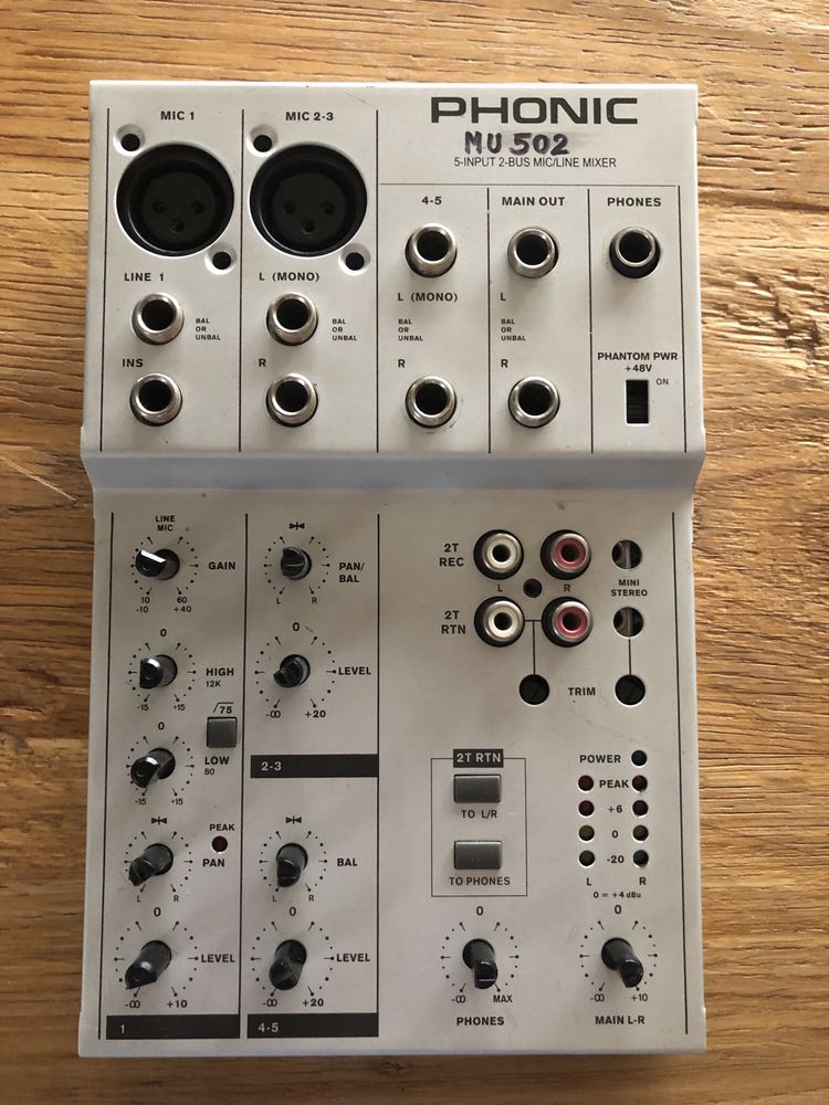 Phonic Mixer MU 502