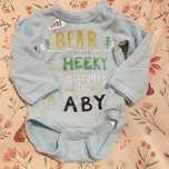 Body niebieskie napisy little bear 56