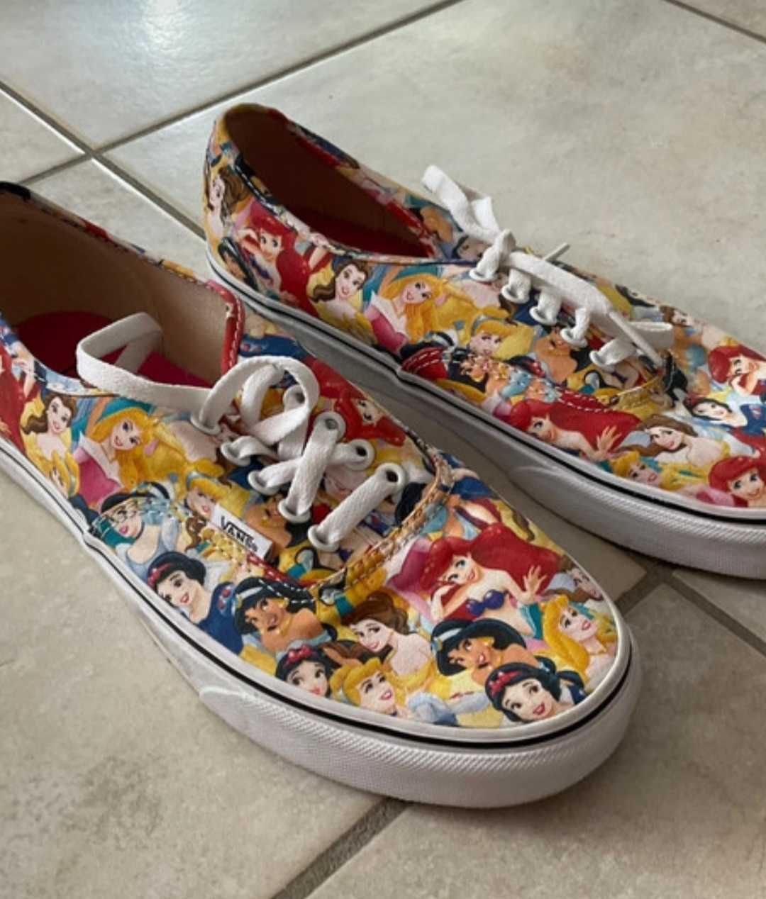 Vans coleção princesas Disney