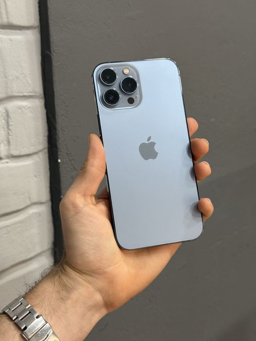 Iphone 13 pro max 512gb sierra blue 100% акумулятор + гарантія