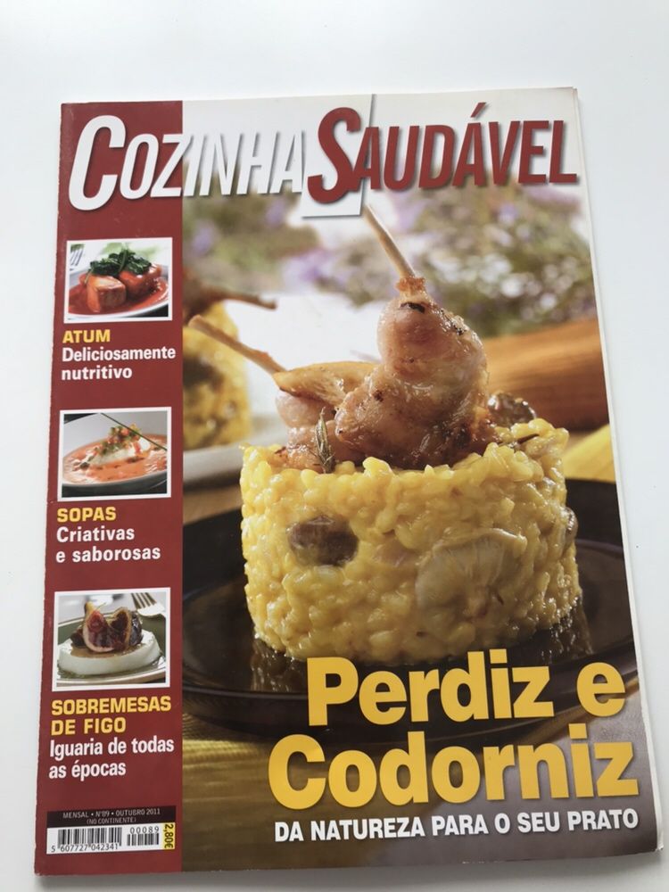 6 revistas culinária