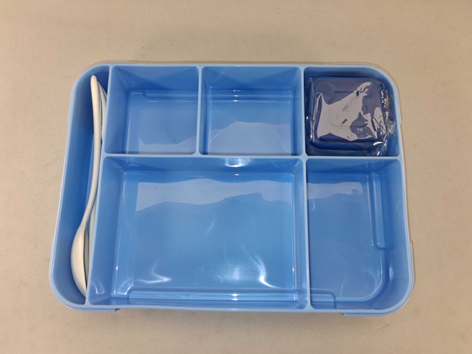 N203 Lunchbox Bento Zestaw Pojemnik na Jedzenie 5 Przegródek Sztućce