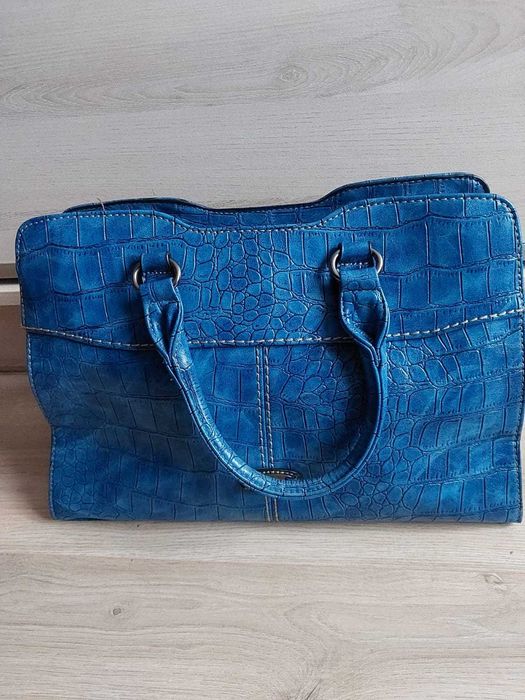 Torebka damska niebieska