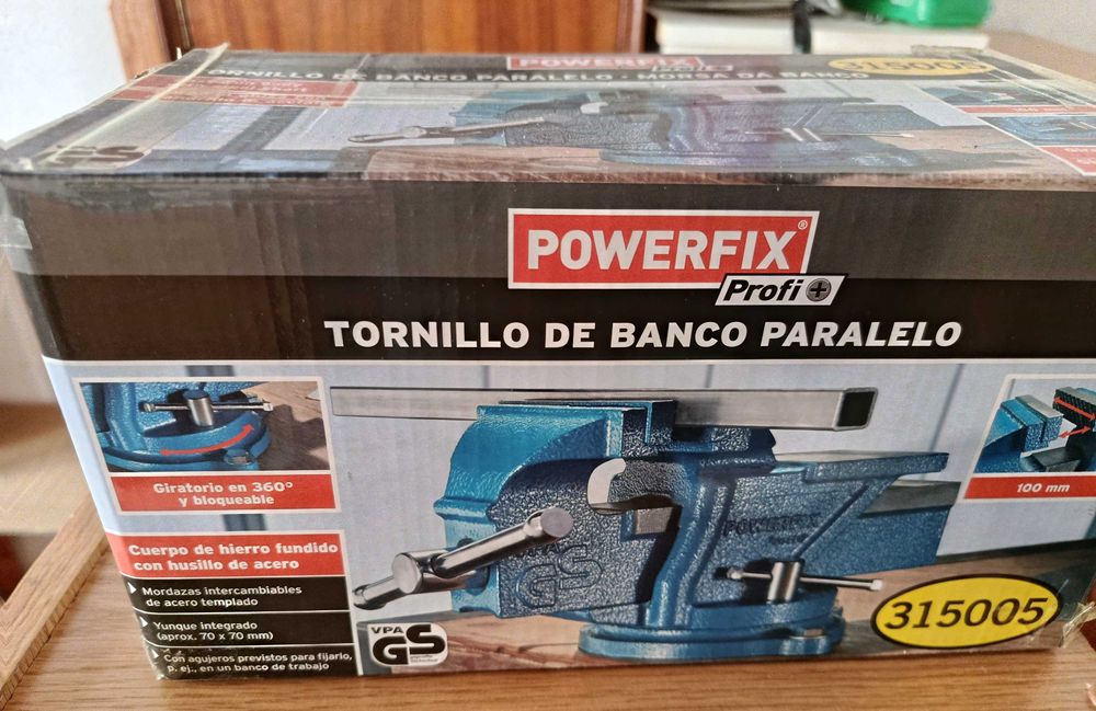 Torno de bancada Powerfix