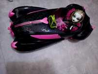 Lalka monster high Frankie , autko i torebka