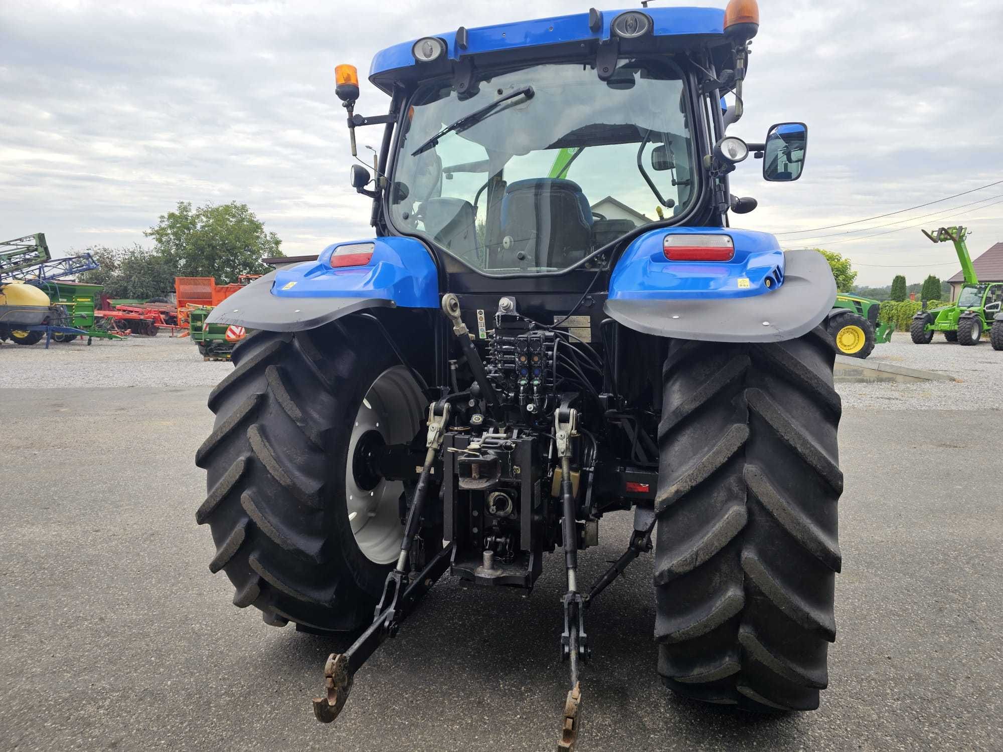 New Holland T6.155 rok 2012 , przedni TUZ , tylko 6500 h , SUPER STAN