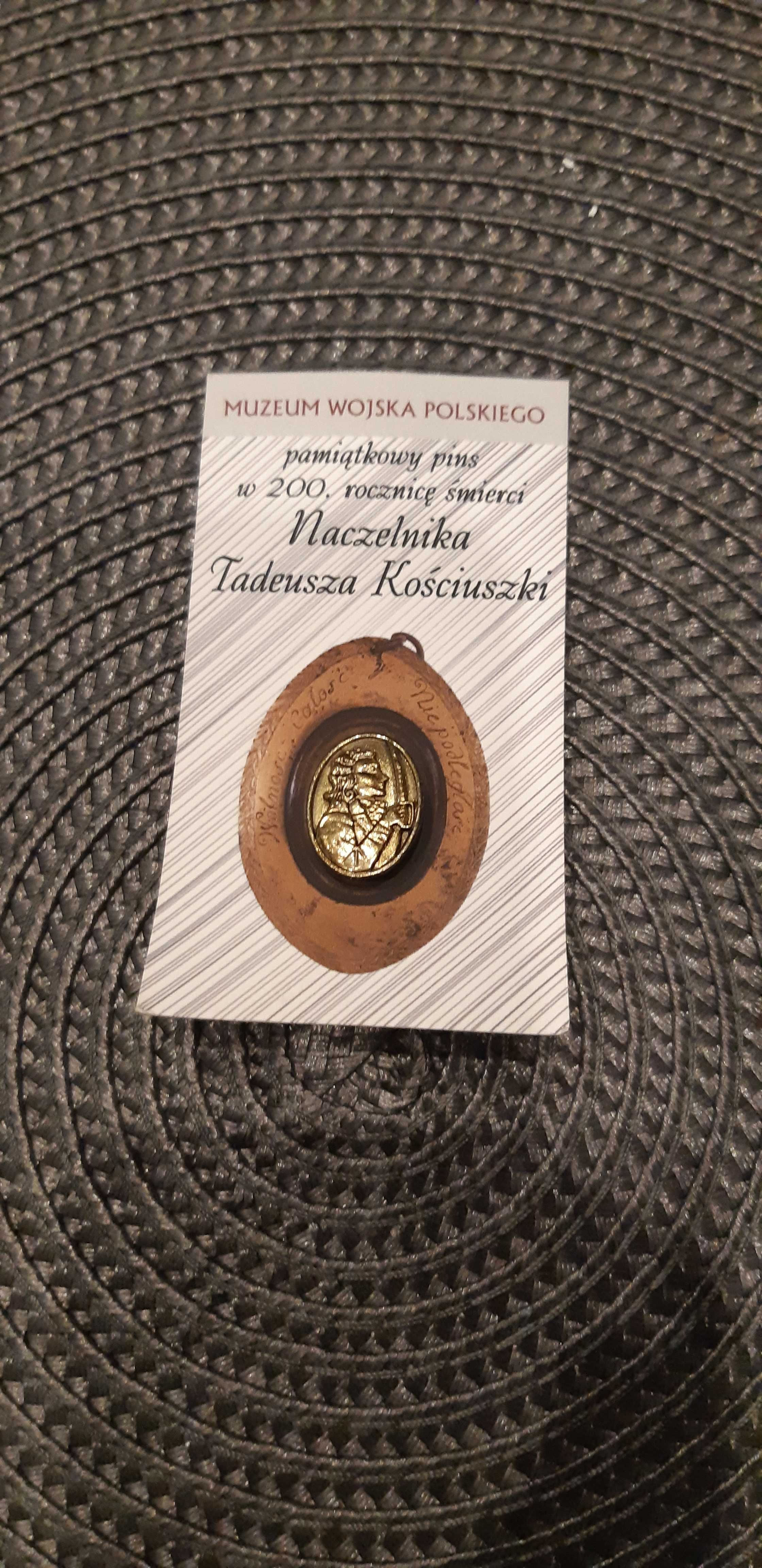 pins 200 rocznica śmierci naczelnika Tadeusza Kościuszki