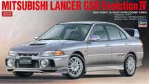 Samochód Mitsubishi Lancer GSR Evolution IV model 1:24 Hasegawa 20726