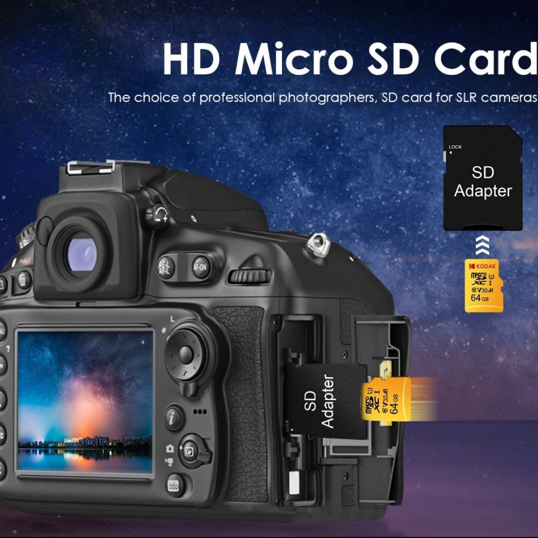 Karta pamięci SD Kodak 32GB C10 4K V30 U3 A1 PREMIUM Chip 100Mb/s!!!
