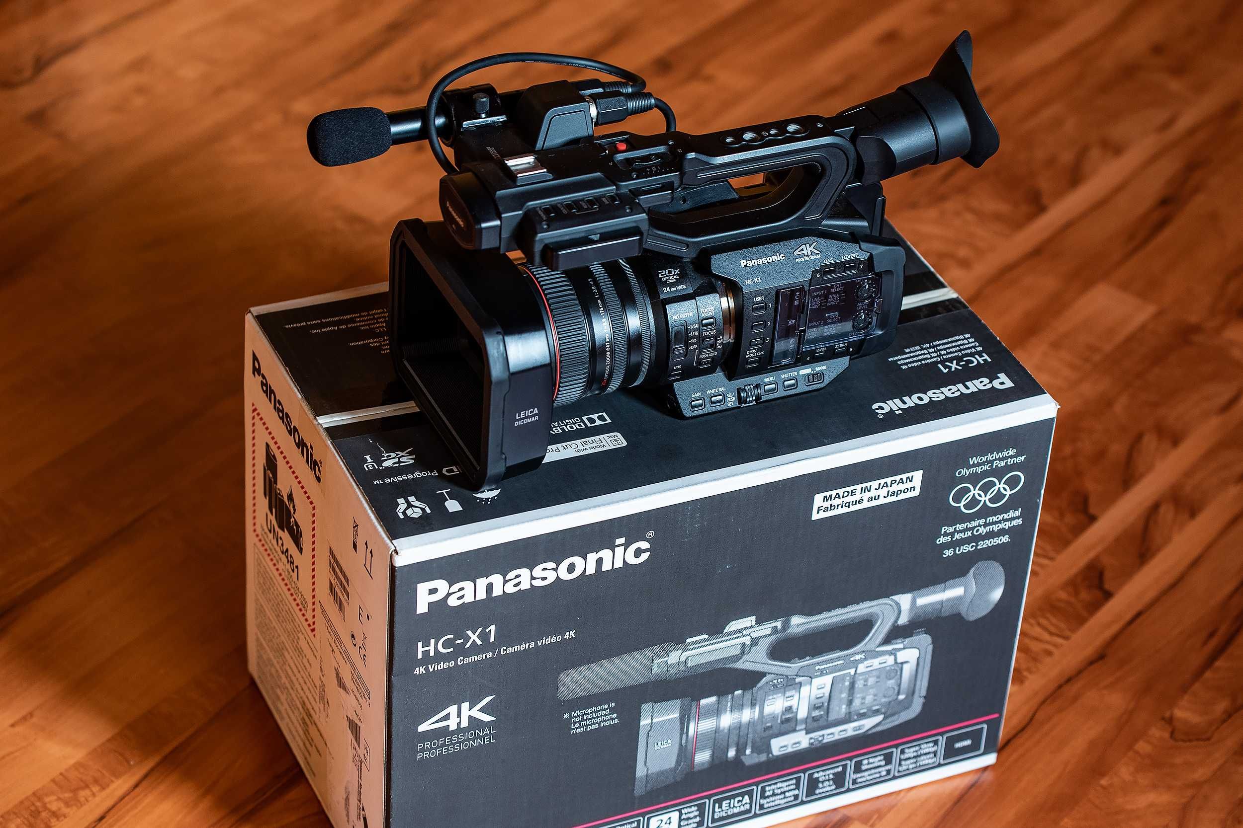 Kamera Panasonic HC-X1  + statyw Foton TYTAN