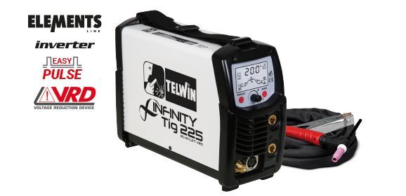 Inverter TELWIN INFINITY TIG 225 DC-HF/LIFT VRD + oferta