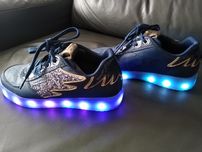 GEOX KOMMODOR GIRL piękne buty R.34 świecące dziewczęce jeden nie świe