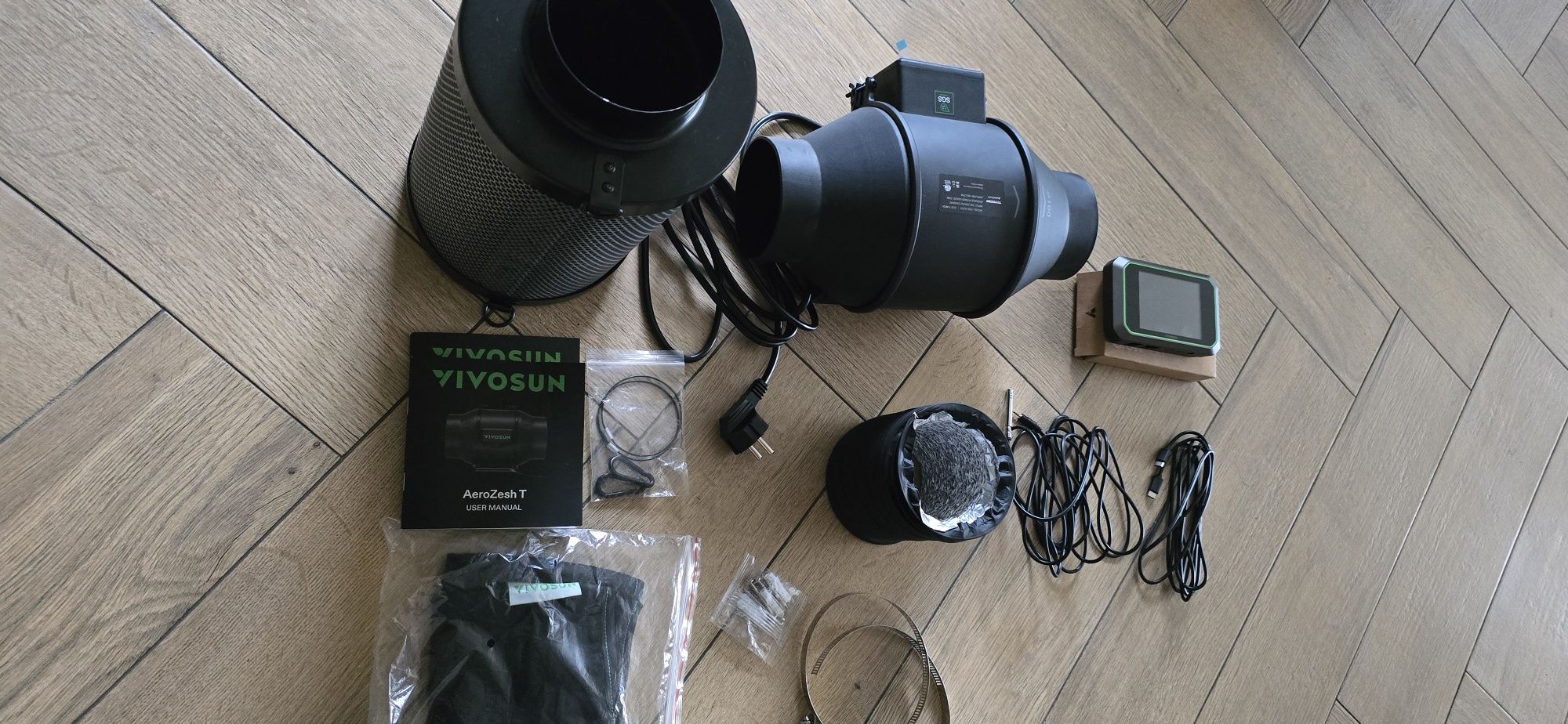 Vivosun Pro G4 Wentylator do uprawy  system chłodzenia i wentylacji