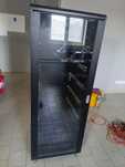 Szafa Stojąca RACK 19" 32U 600x600mm Serwerowa Rackowa Złożona Czarna