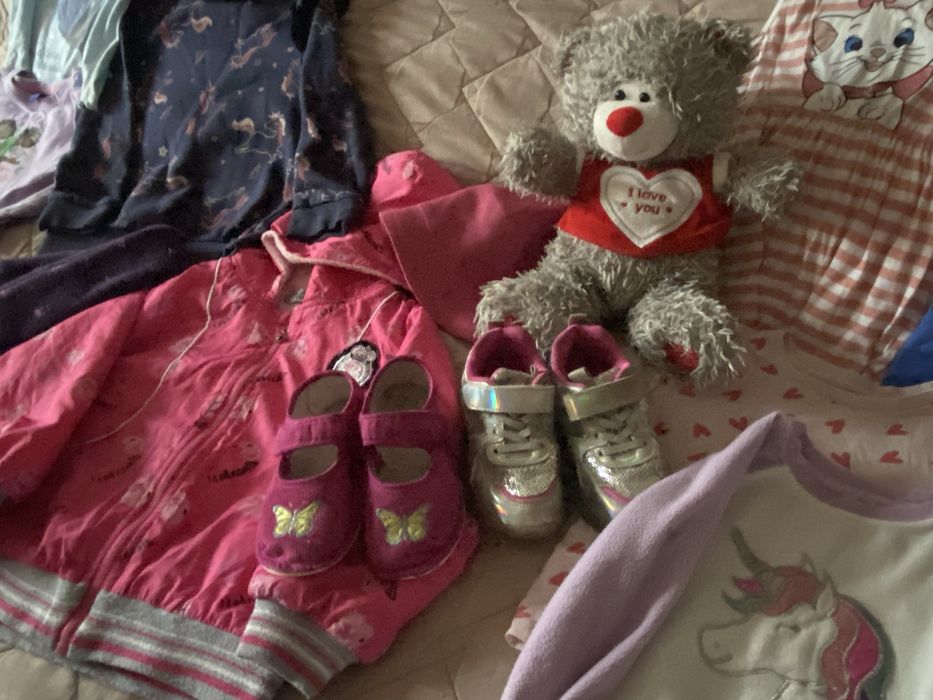 Набір речей для дівчинки розмір  98-104-110  пакет речей