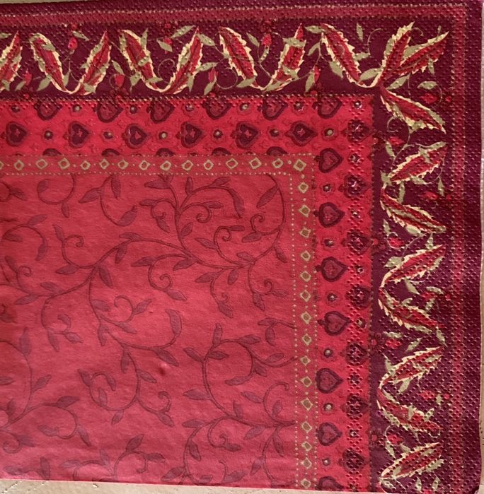 Guardanapos para découpage