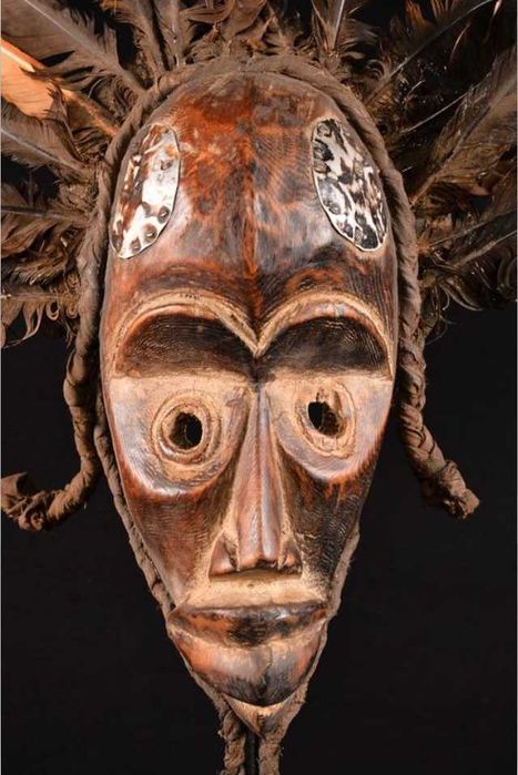 maska afrykańska DAN liberia