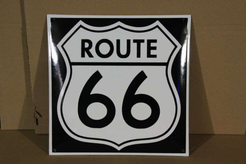 Esmalte esmaltada Route 66