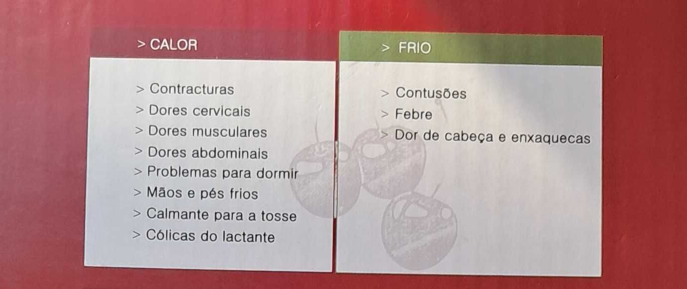 Almofada Reconfortante/Massagem de caroços de Cereja
