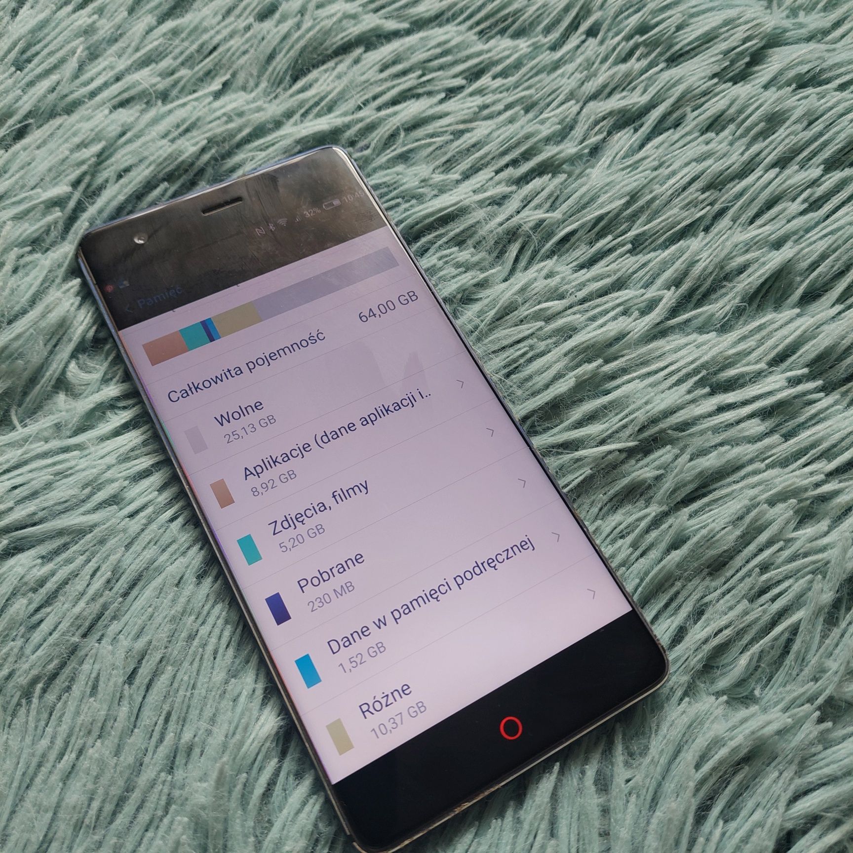 Nubia Z17 metalowa obudowa