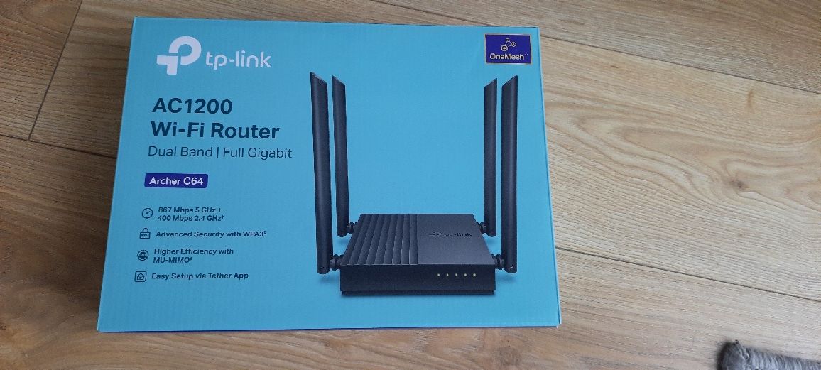 Access Point, Repeater, Router TP-Link Archer C54 802.11ac (Wi-Fi 5),
