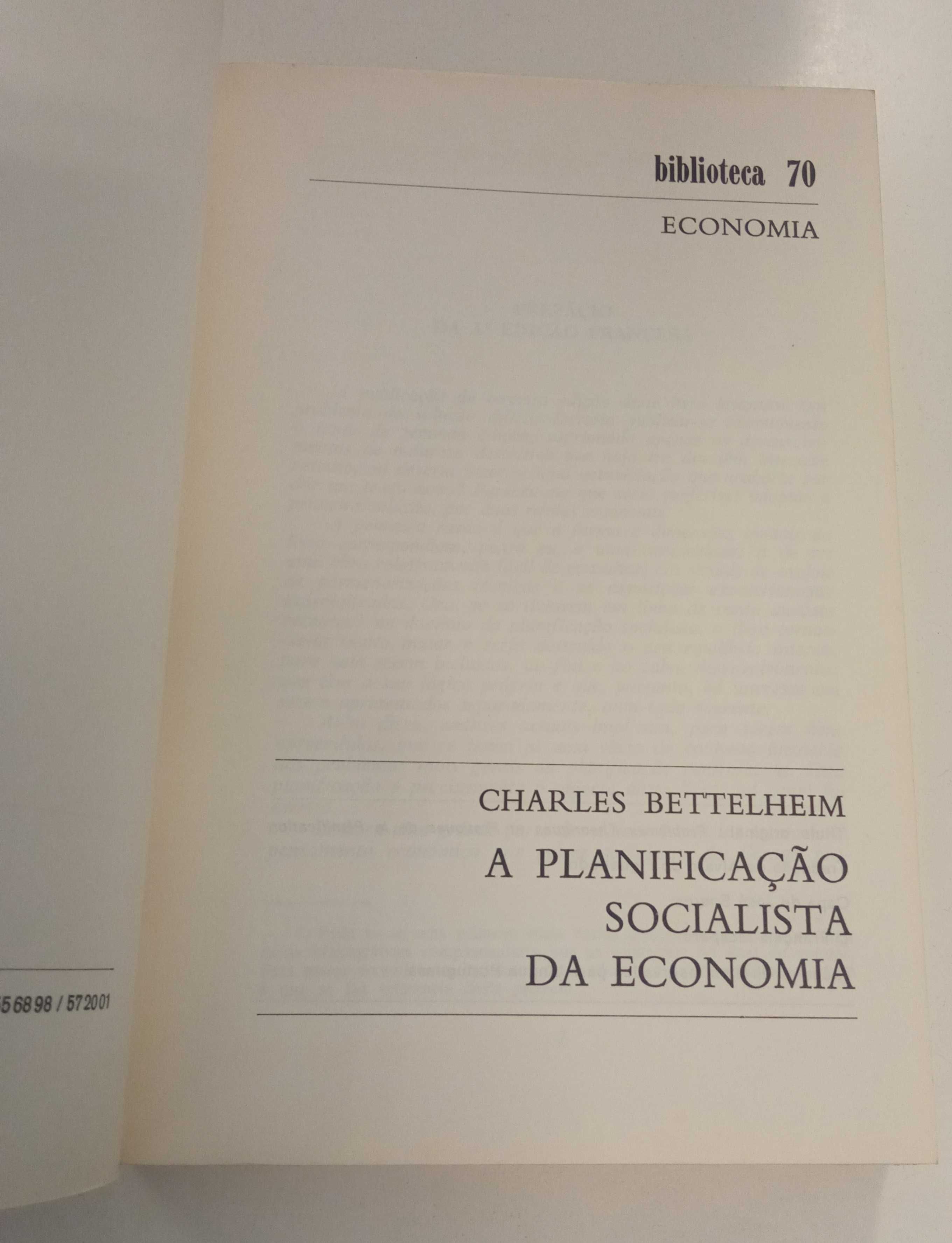 A planificação socialista da economia, de Charles Bettelheim
